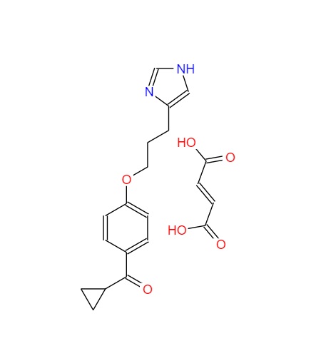 CAS： 184025-19-2，中文名称： Ciproxifan maleate 