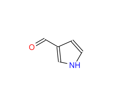 CAS： 7126-39-8，中文名称： 吡咯-3-甲醛 英文名称：1H-pyrrole-3-carbaldehyde 