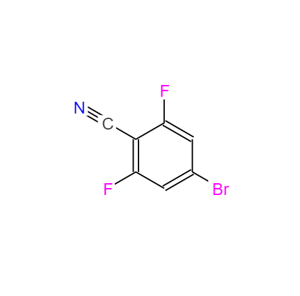 CAS： 123843-67-4,中文名称： 4-溴-2，6-二氟苯腈 英文名称：4-BroMo-2,6-difluorobenzonitrile