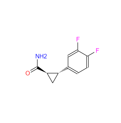 CAS： 1006376-62-0，英文名称：(1R,2R)-2-(3,4-difluorophenyl)cyclopropane carboxaMide 