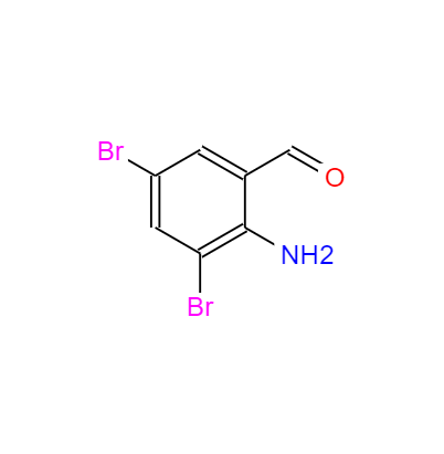  CAS： 50910-55-9，中文名称： 2-氨基-3,5-二溴苯甲醛 英文名称：2-Amino-3,5-dibromobenzaldehyde