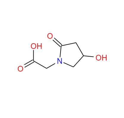 CAS： 77191-37-8，中文名称： 4-羟基-2-氧代-1-吡咯烷乙酸 英文名称：4-Hydroxy-2-oxo-1-pyrrolidineaceticacid 