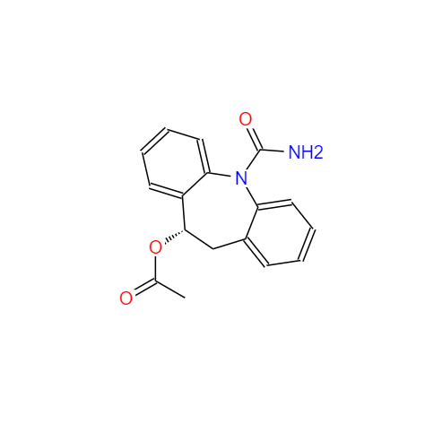 CAS： 236395-14-5，中文名称： 醋酸艾司利卡西平 英文名称：Eslicarbazepine acetate 