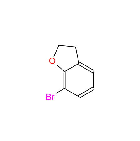 CAS： 206347-30-0，中文名称： 7-溴-2,3-二氢苯并呋喃 英文名称：7-Bromo-2,3-dihydrobenzofuran 