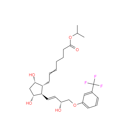 CAS： 157283-68-6，中文名称： 曲伏前列腺素 英文名称：Travoprost 