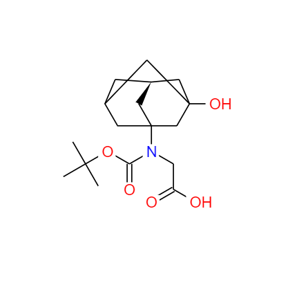 CAS： 1334321-39-9，中文名称： (alphaR)-alpha-[叔丁氧羰基氨基]-3-羟基金刚烷-1-乙酸