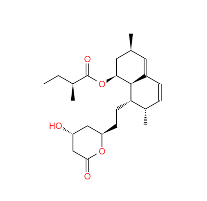 CAS： 75330-75-5，中文名称： 洛伐他汀 英文名称： Lovastatin 