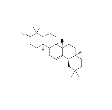 CAS： 559-70-6，中文名称： β-香树精 英文名称：β-Amyrin 