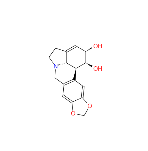 CAS： 2188-68-3，中文名称： 盐酸石蒜碱 英文名称：Lycorinehydrochloride 