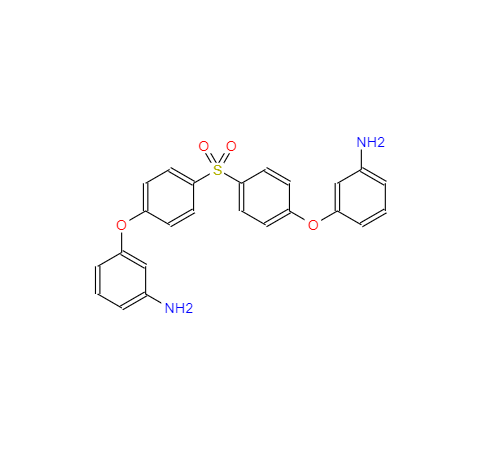 CAS： 30203-11-3，中文名称： 双[4-(3-氨基苯氧基)苯基]砜 英文名称：3，3'-((Sulfonylbis(4，1-phenylene))bis(oxy))dianiline 