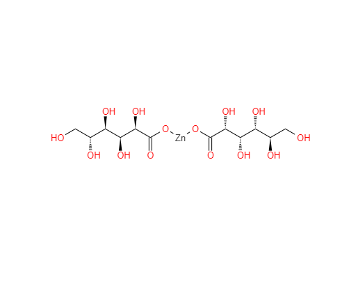 CAS： 4468-02-4，中文名称： 葡萄糖酸锌 英文名称：Zincgluconate 