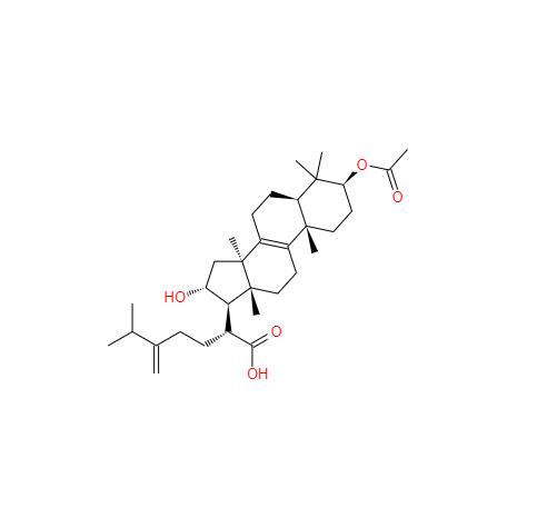  CAS： 29070-92-6，中文名称： 茯苓酸 英文名称：Pachymic acid