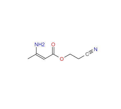 CAS： 193539-61-6，中文名称： (E)-3-氨基-2-丙烯酸-2-氰乙基酯 英文名称：2-Cyanoethyl 3-aminocrotonate 