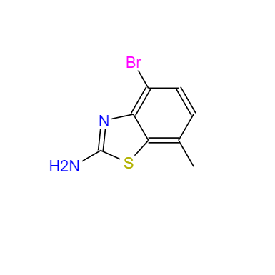 CAS： 942473-99-6，英文名称：4-Bromo-7-methylbenzo[d]thiazol-2-amine 