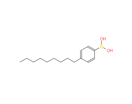 CAS： 256383-45-6，中文名称： 4-正壬基苯己硼酸 英文名称：4-n-Nonylbenzeneboronic acid 