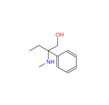 CAS： 78483-47-3，中文名称： 2-（甲氨基）-2-苯基丁-1-醇 英文名称：2-(methylamino)-2-phenylbutan-1-ol 