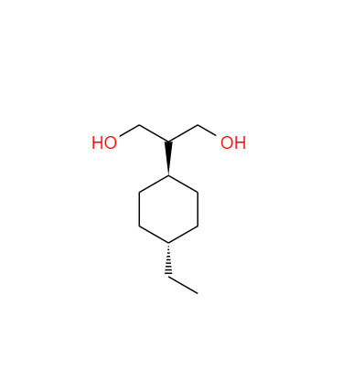 CAS： 93129-38-5，中文名称： 2-(反式-4-乙基环己基)-1,3-丙烷二醇 英文名称：2-(4-Ethylcyclohexyl)propane-1,3-diol 