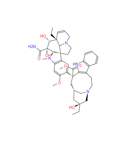 CAS： 53643-48-4，中文名称： 长春地辛 英文名称：Vindesine 