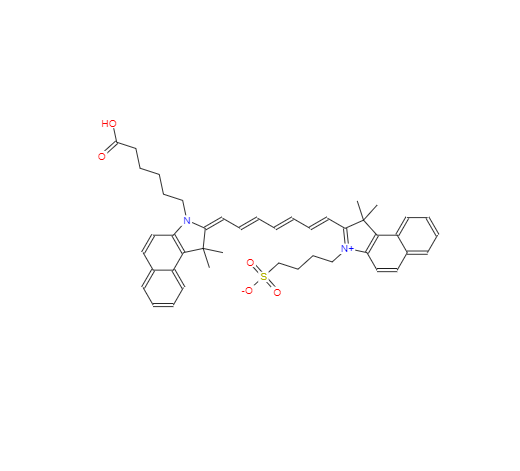 CAS： 181934-09-8，英文名称：Cy7.5 Acid(mono SO3) 