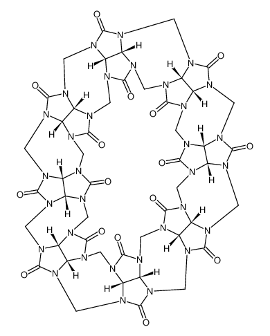  CAS： 259886-51-6，中文名称： 葫芦[8]脲 英文名称：Cucurbit[8]uril