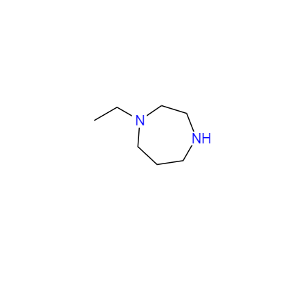 CAS： 3619-73-6，中文名称： 1-乙基-1,4-二氮杂环庚 英文名称：1-Ethyl-1,4-diazepane 