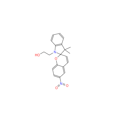 CAS： 16111-07-2，英文名称：3',3'-Dimethyl-6-nitro-spiro[2H-1-benzopyran-2,2'-indoline]-1'-ethanol 