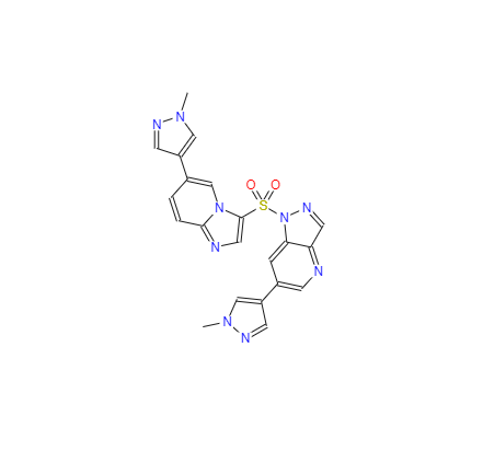 CAS： 1642581-63-2，英文名称：Glumetinib 