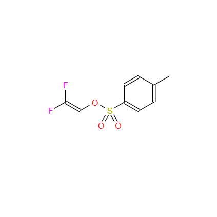 CAS： 185739-14-4，中文名称： 2,2-二氟乙烯基-4-甲基苯磺酸酯 英文名称：Toluene-4-sulfonic acid 2,2-difluoro-vinyl ester 