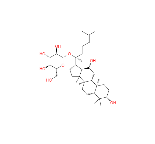  CAS： 39262-14-1，中文名称： 人参皂苷CK 英文名称：CompoundCK
