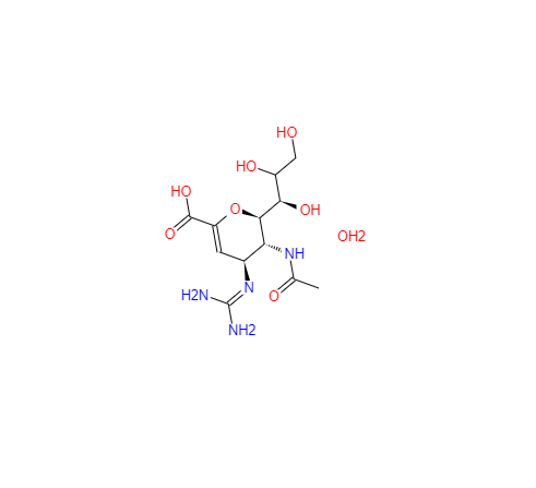 CAS： 551942-41-7，中文名称： 扎那米韦水合物 英文名称：ZanaMivir 