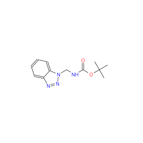 CAS： 305860-41-7，中文名称： 奈他地尔中间体 英文名称：N-Boc-1-aminomethylbenzotriazole 