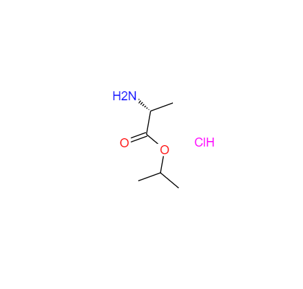 CAS： 39613-92-8，中文名称： (R)-异丙基2-氨基丙酸酯盐酸盐 英文名称：H-D-Ala-OiPr.HCl 