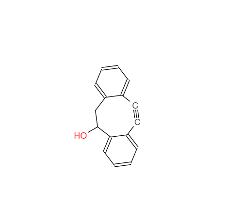 CAS： 1027338-06-2，中文名称： 5-羟基-1,2:5,6-二苯并环辛基-7-炔 英文名称：5-Hydroxy-1,2:5,6-dibenzocyclooct-7-yne 