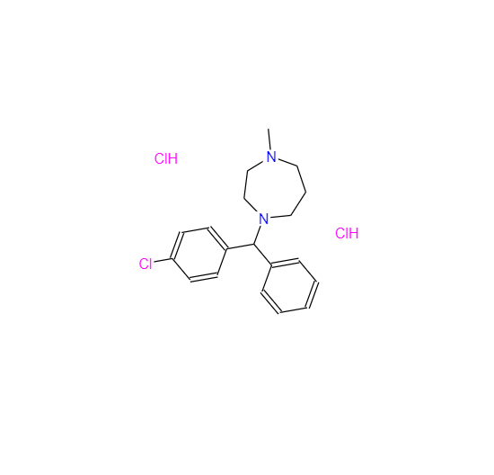 CAS： 1982-36-1，中文名称： 盐酸高氯环嗪 英文名称：Homochlorcyclizine dihydrochloride 