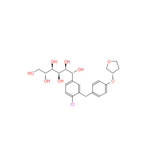 CAS： 1620758-34-0，中文名称： 恩格列净杂质1 英文名称：Empagliflozin Impurity 1 