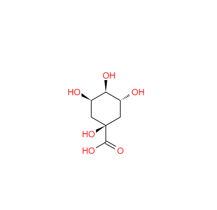 CAS： 77-95-2，中文名称： 右旋奎宁酸 英文名称：Quinic acid 