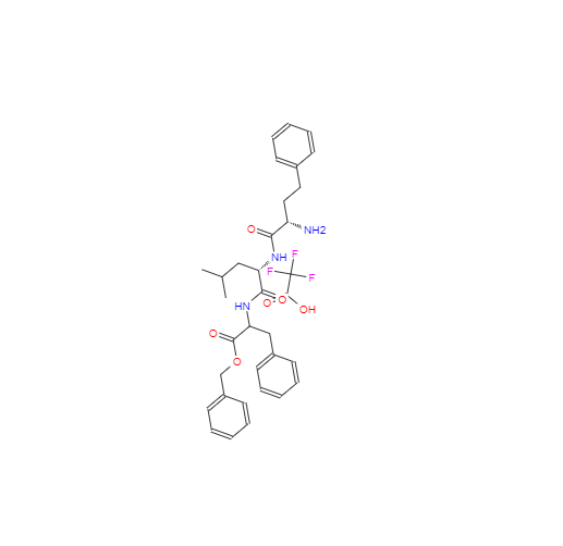 CAS： 875309-83-4，中文名称： (S)-2-((S)-2 - ((S)-2-氨基-4-苯基丁酰氨基)-4-甲基戊酰氨基)-3-苯基丙
