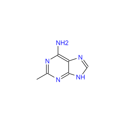  CAS： 1445-08-5，中文名称： 2-甲基-1H-嘌呤-6-胺 英文名称：1H-Purin-6-amine, 2-methyl- (9CI)