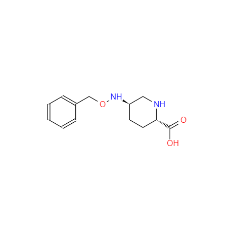 CAS： 1501980-29-5，中文名称： 阿维巴坦中间体 英文名称：Trans-5-(Benzyloxyamino)piperidine-2-carboxylic acid 