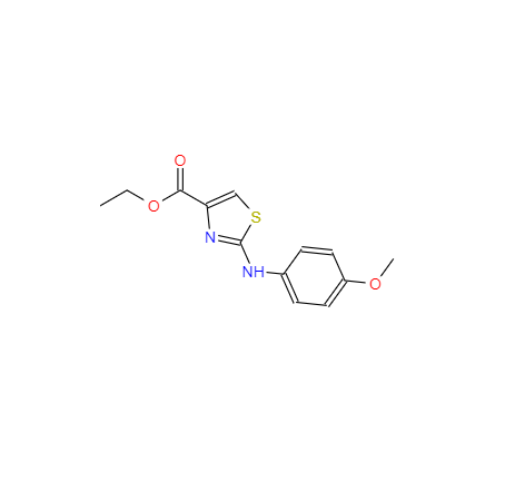 CAS： 126533-79-7，英文名称：Ethyl 2-(4-methoxy-phenylamino)-4-thiazolecarboxylate 