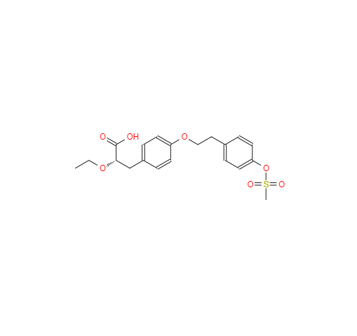 CAS： 251565-85-2，英文名称：Tesaglitazar 