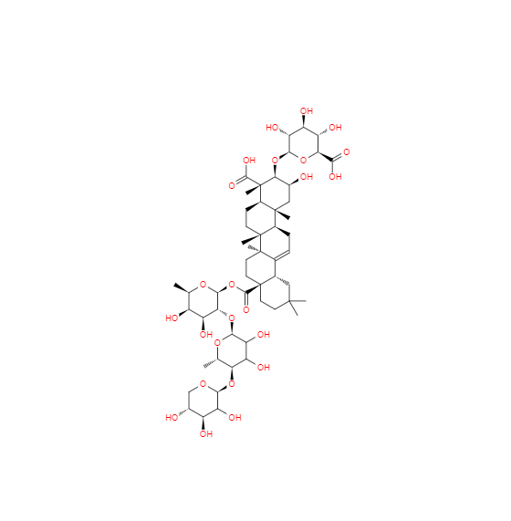 CAS： 1807732-38-2，中文名称： 青葙苷I 英文名称：Celosin I 
