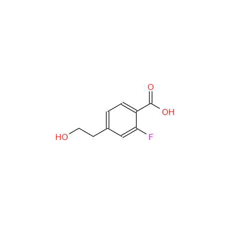 CAS： 481075-50-7，中文名称： 2-氟-4-(2-羟基乙基)苯甲酸 英文名称：2-Fluoro-4-(2-Hydroxyethyl)Benzoic Acid 