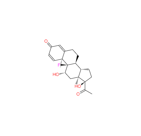 CAS： 426-20-0，英文名称：Desmethyl Fluorometholone 
