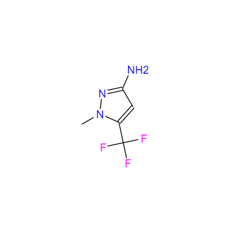 CAS: 149978-42-7,中文名称: 1-甲基-5-(三氟甲基)-1H-吡唑-3-胺 英文名称:1-Methyl-5-(trifluoromethyl)-1H-pyrazol-3-amine