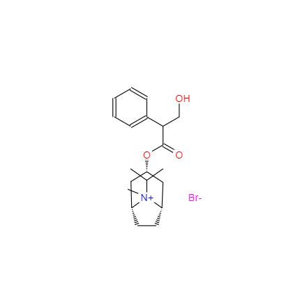 CAS： 22254-24-6，中文名称： 异丙托溴铵 英文名称：Ipratropium bromide 
