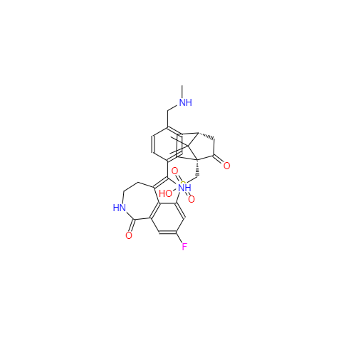 CAS： 1327258-57-0，中文名称： 瑞卡帕布 英文名称：Rucaparib 
