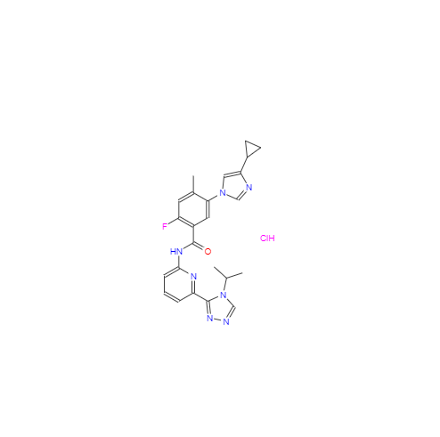 CAS： 1448428-05-4，英文名称：GS-4997 HCl salt 