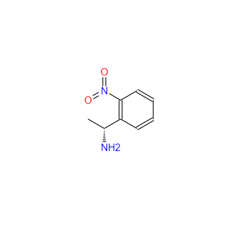 CAS： 122779-41-3，中文名称： (R)-A-甲基-2-硝基-苯甲胺 英文名称：(R)-1-(2-nitrophenyl)ethanamine 