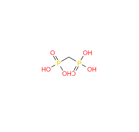 CAS： 1984-15-2，中文名称： 亚甲基二膦酸 英文名称：Methylenediphosphonicacid 